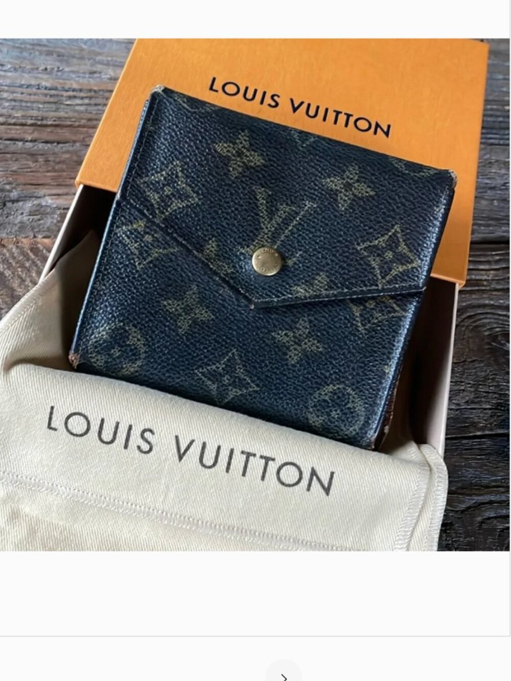 Louis Vuitton snap wallet Vintage